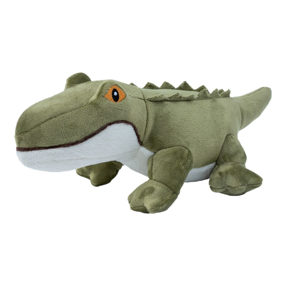 Territory Dog Plush Squeaker Alligator - 11 Inches