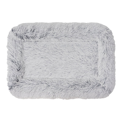 Tall Tails Dog & Cat Grey Cuddle Crate Bed, Small/Medium