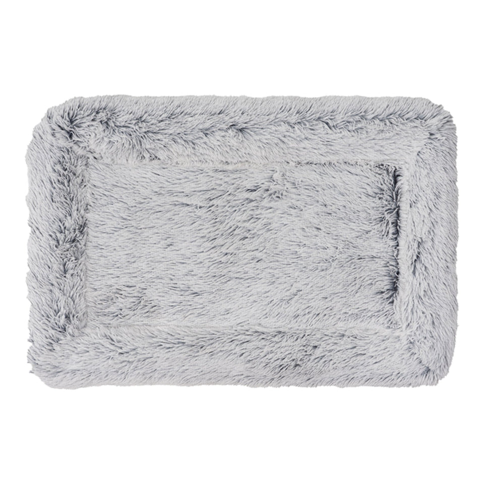 Tall Tails Dog & Cat Grey Cuddle Crate Bed, Large
