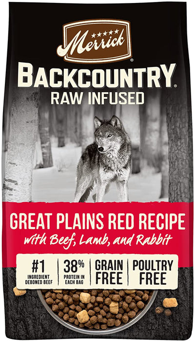 Merrick Dog Backcountry Great Plains Red 20 lb