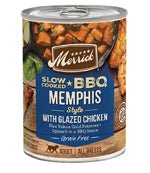 Merrick Slow - Cooked Grain - Free Memphis Style Chicken Wet Dog Food | 12.7 oz (Case of 12) - Pets Perfect