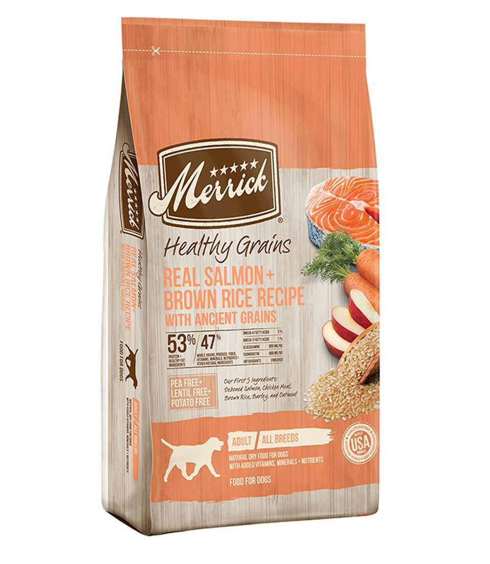Merrick Dog Grain Salmon And Brown Rice 4 lb