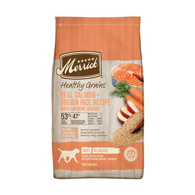 Merrick Dog Grain Salmon And Brown Rice 25 lb