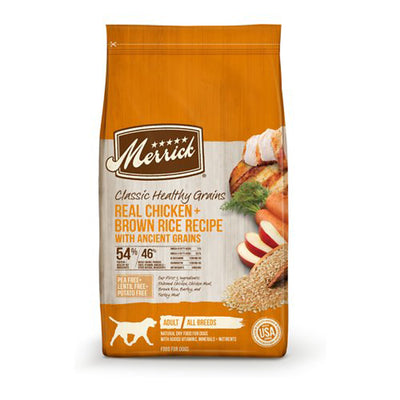 Merrick Dog Classic Chicken And Brown Rice, 25 lb