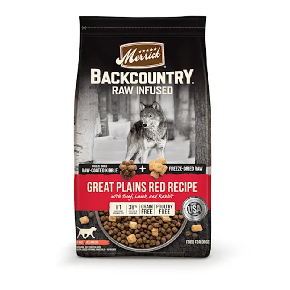 Merrick Dog Backcountry Grain-Free Great Plains Red Meat 20 lb