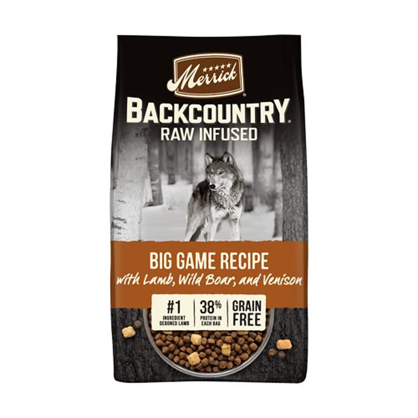 Merrick Dog Backcountry Grain-Free Big Game 20 lb