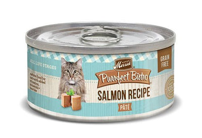 Merrick Purrfect Bistro Salmon Pate Wet Cat Food, 5.5 oz, 24 ct