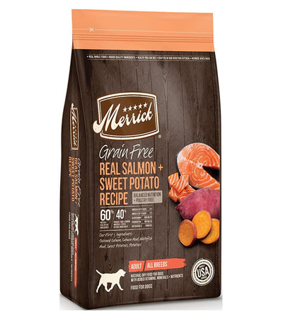 Merrick Dog Grain-Free Salmon And Sweet Potato, 22 lb