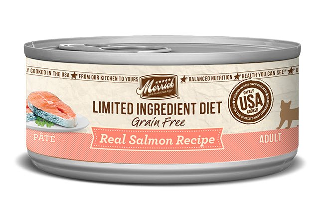 Merrick Cat LID Salmon 5oz. (Case of 24) - Pets Perfect