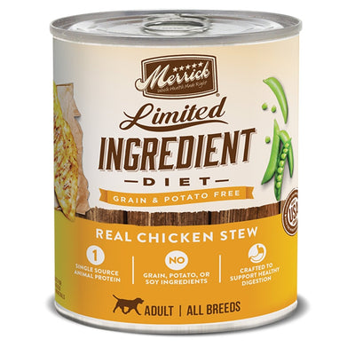 Merrick Limited Ingredient Diet Healthy Grains Chicken Wet Dog Food