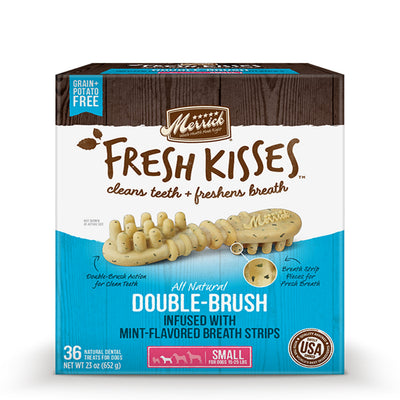 Merrick Fresh Kisses Mint Breath Strips For Small Dogs (17-30 lb) 23 oz