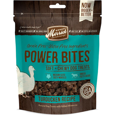 Merrick Dog Power Bite Turducken, 6 oz each, Case of 6