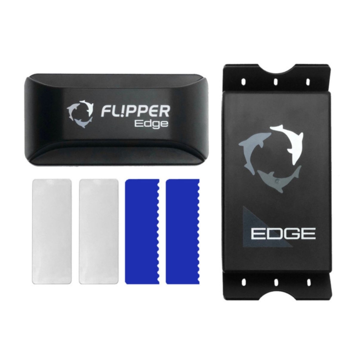 Flipper Cleaner Edge 2in1 Magnetic Floating Aquarium Algae Cleaner Standard 1ea/One Size - Pets Perfect