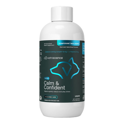 Vetriscience Dog & Cat Calm And Confident Liquid 8oz.