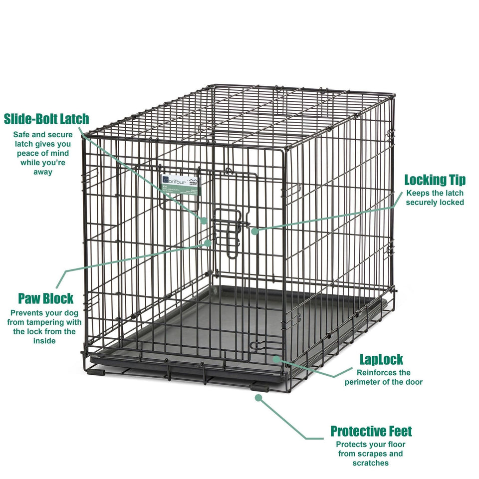MidWest Homes for Pets Contour Single Door Dog Crate 1ea/30in.