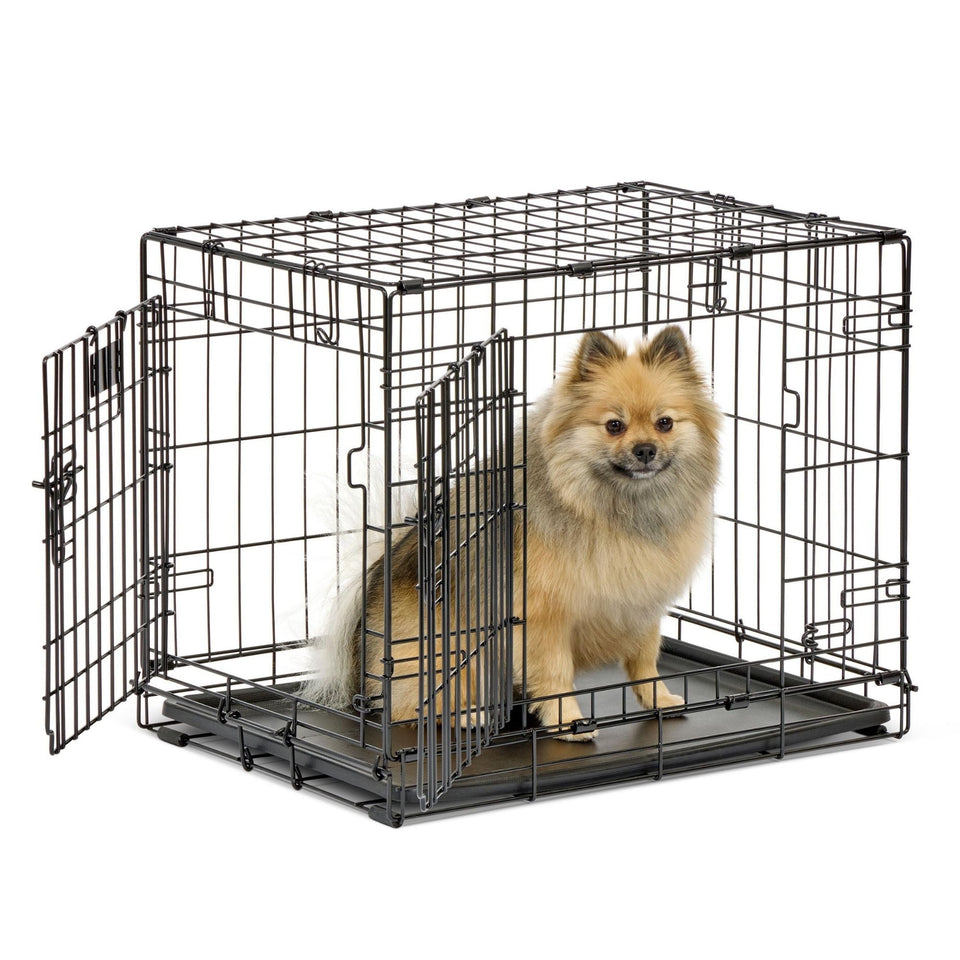 MidWest Homes for Pets Contour Double Door Dog Crate 1ea/24in.