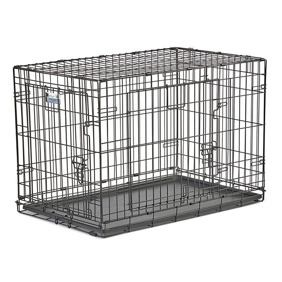 MidWest Homes for Pets Contour Double Door Dog Crate 1ea/36in.