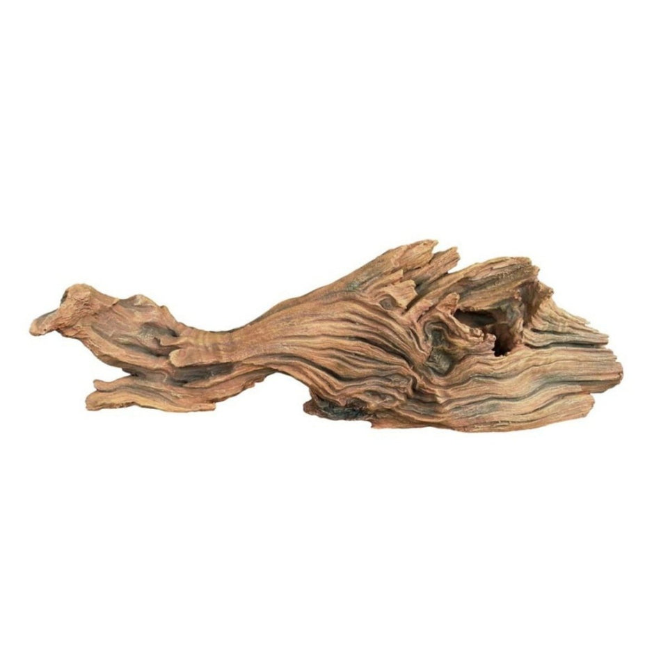 Weco Wecorama Aquarama African Wood Hollow Brown, 15.4 in, Large