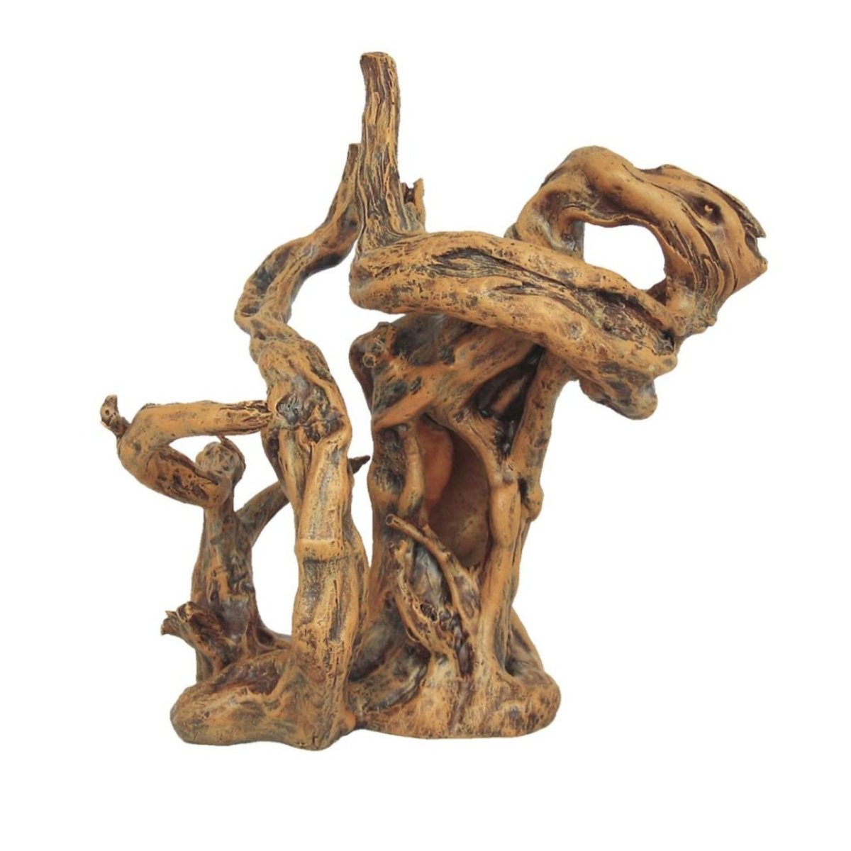 Weco Products Wecorama Aquarama Wicked Tree Root with Hollow Brown, 1ea/LG - Pets Perfect