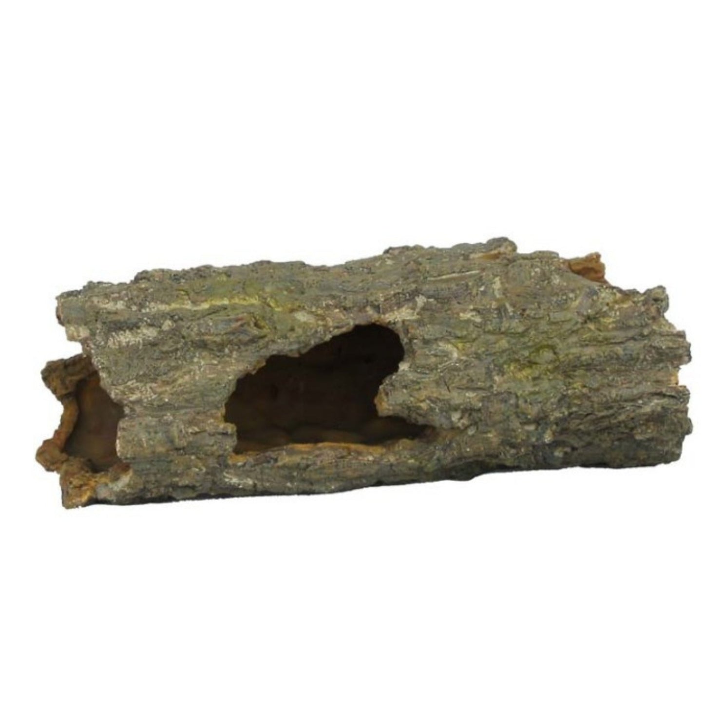 Weco Wecorama Sleepy Hollows Mossy Log Terrarium Ornament with Hollow, Medium