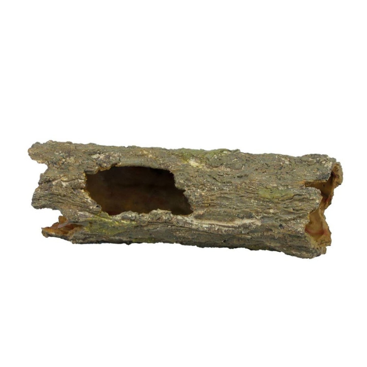 Weco Wecorama Sleepy Hollows Mossy Log Terrarium Ornament with Hollow, Large