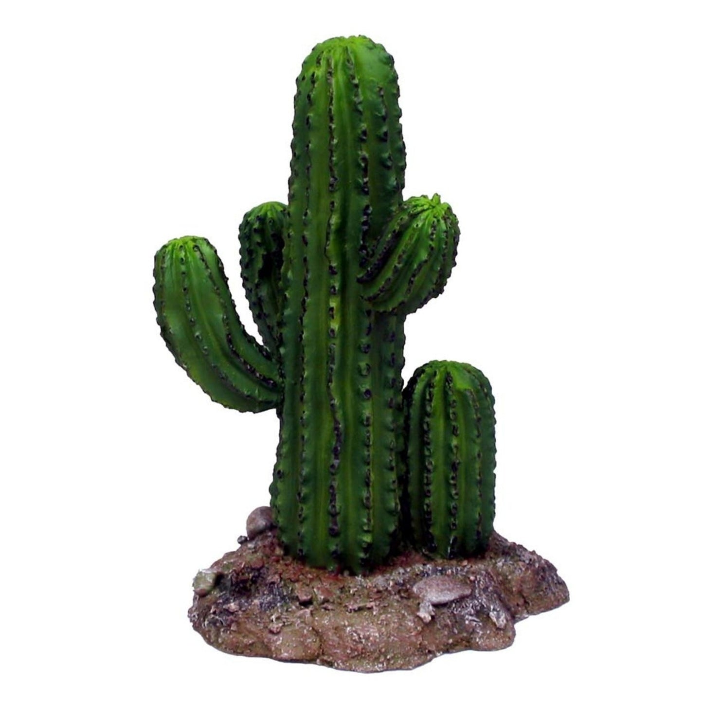 Weco Wecorama Badlands Saguaro Cactus Terrarium Ornament - Brown, Green, 5.6 in