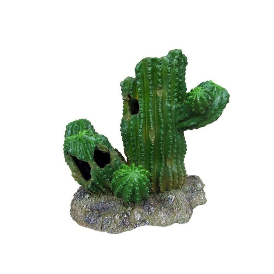 Weco Wecorama Badlands Hollow Saguaro Cactus Terrarium Ornament
