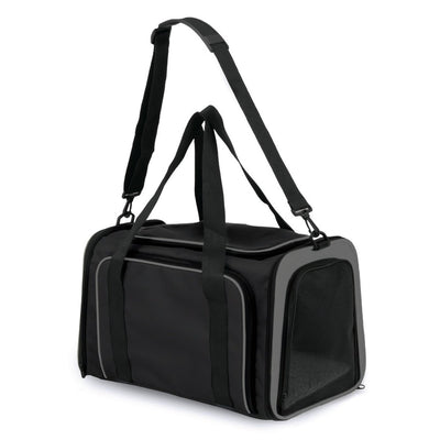 Petmate See & Extend Dog Carrier Black, 18 in - Pets Perfect