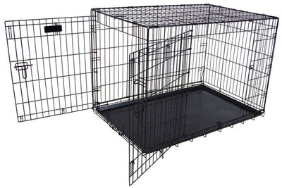 Petmate 2 Door Training Retreat Wire Dog Kennel, 36 in - Pets Perfect