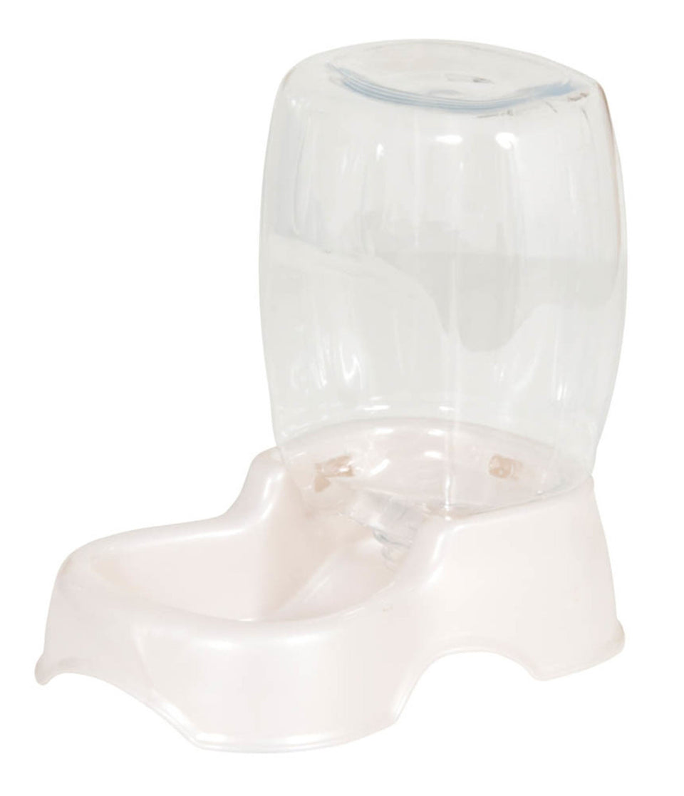 Petmate Pet Cafe Waterer Pearl Silver X-Small