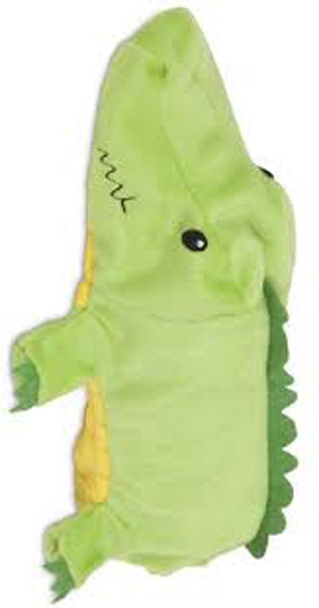 Booda Squeakbottles Gator Dog Toy Green 1ea/MD - Pets Perfect