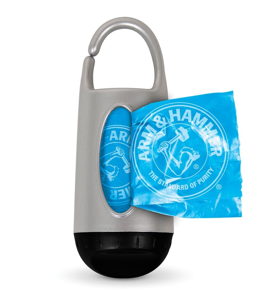Arm & Hammer Dispenser & Disposable Waste Bags Assorted, 30 ct