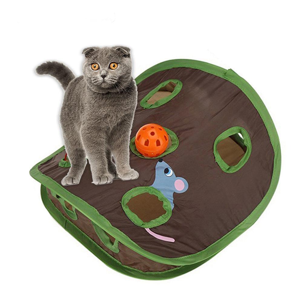 The Feline Fun Zone: Interactive Mouse Chase And Bell Adventure - Pets Perfect