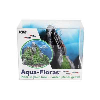 Penn-Plax Aqua-Floras Living Rock Range Aquarium Ornament 4 ct