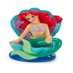 Disney Ariel on Shell Throne Aquarium Ornament Multi-Color Mini, view 2