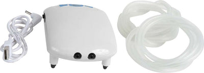 Penn-Plax Air Charger Aquarium Air Pump 2 Outlets White