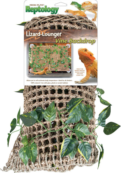 Penn-Plax Lizard Lounger with Vines 23X14