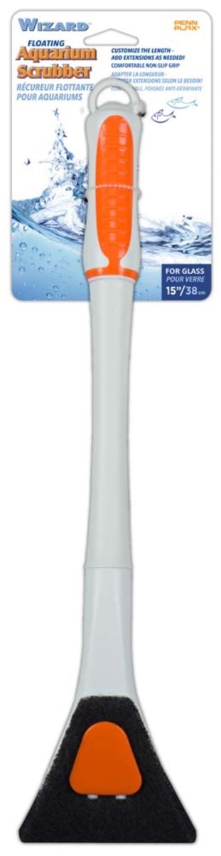 Penn-Plax Wizard Glass Scraper, 15 in