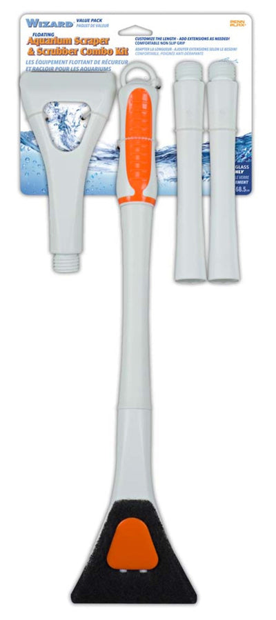 Penn-Plax Wizard Scraper & Scrubber, 27 in