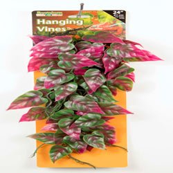 Penn-Plax Reptile Vine, Green, Red, 24 in - Pets Perfect