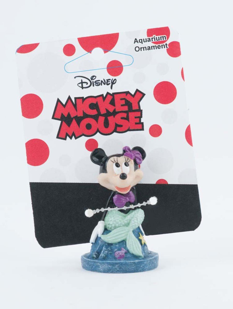 Disney Mermaid Minnie Aquarium Ornament Multi - Color 1ea - Pets Perfect