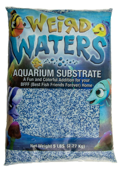 Estes Weird Waters Aquarium Substrate Blue Zoo 6 ct, 5 lb