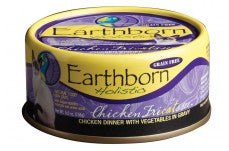 Earthborn Holistic Grain Free Chicken Fricatssee Wet Cat Food 5.5oz 24pk - Pets Perfect
