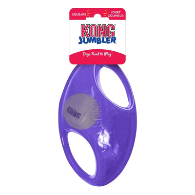 KONG Jumbler Football Dog Toy - Medium/Large