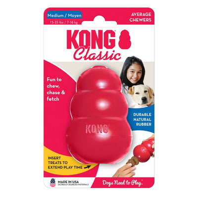Kong Classic Dog Toy 1ea/Md Default Title