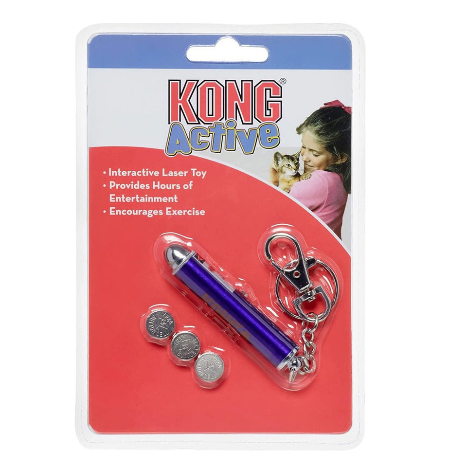 KONG Interactive Laser Cat Toy Purple