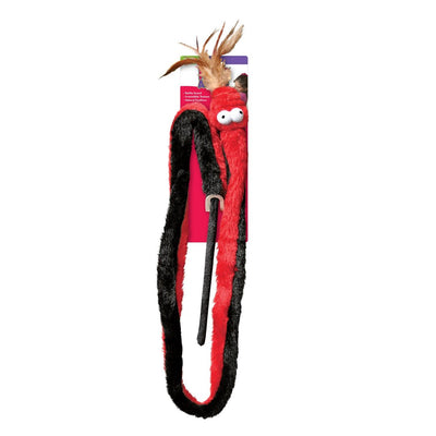 KONG Active Plush Snake Teaser Cat Toy Assorted