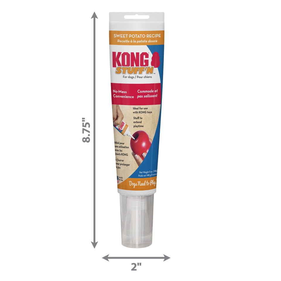KONG Stuff'N Dog Treat Paste Tube Sweet Potato, 5 oz