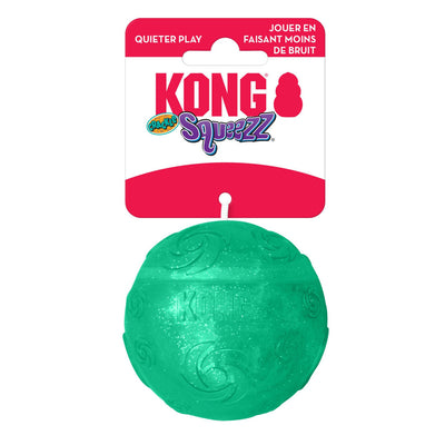 KONG Squeezz Crackle Ball Dog Toy Assorted Large