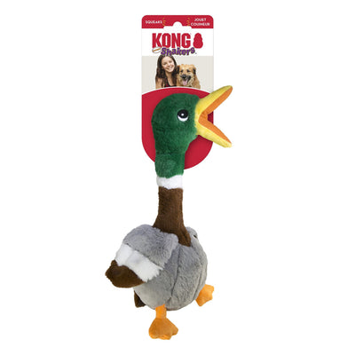 KONG Shakers Honkers Duck Dog Toy Multi-Color Small
